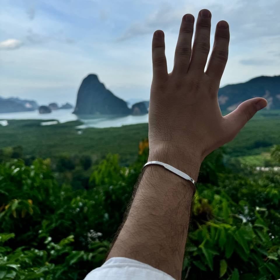 Braceletwith reflection of any date